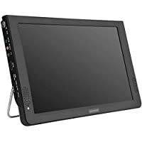 Garsent Televisor Portátil de 12.1 Pulgadas- Pantalla LED Pequeña Para TV con TV Portátil USB PVR 1080P HD con Baterías…